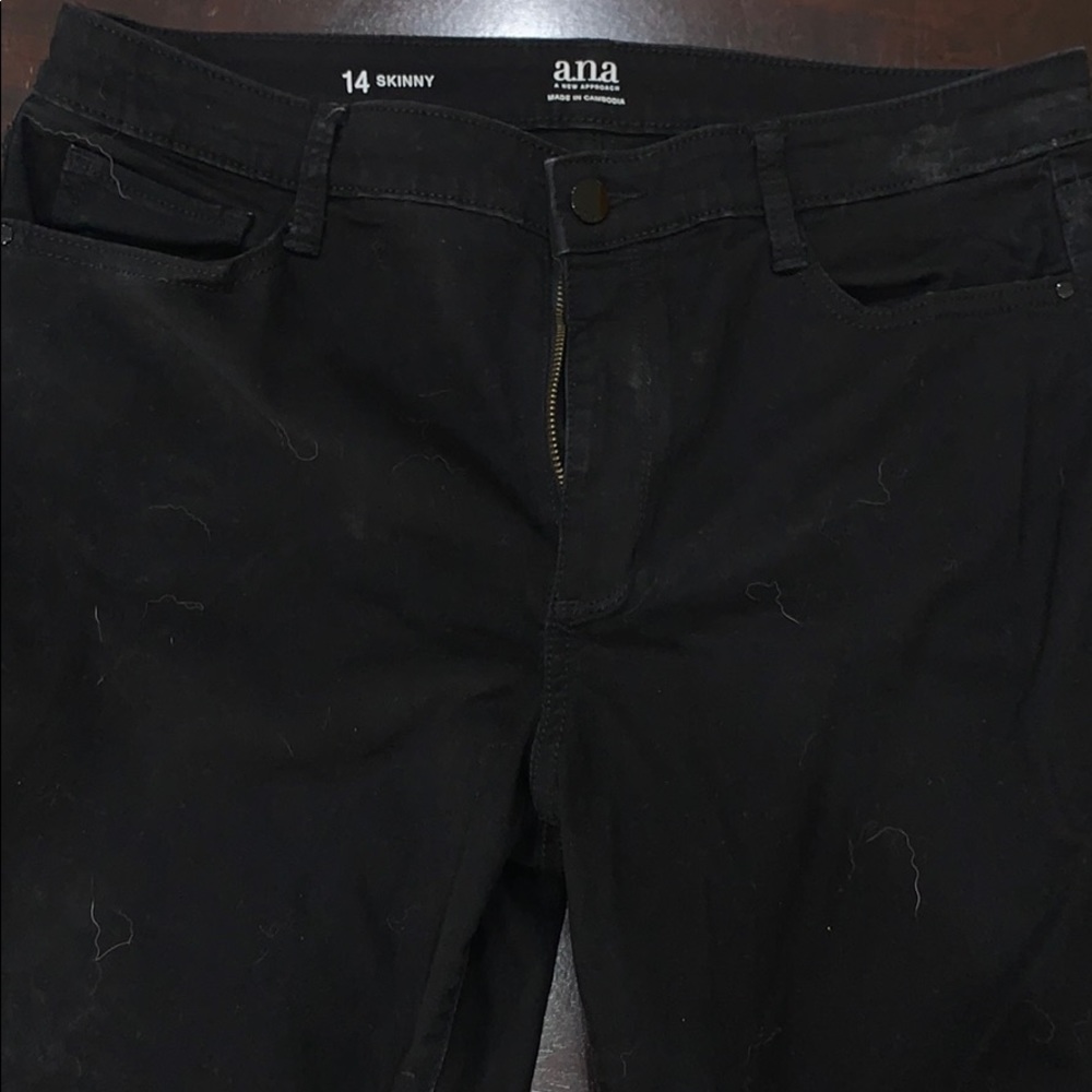 Lightly worn size 14 skinny jeans